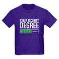 thumbnail image 1 of CafePress - Cyber Security Degree Loading T Shirt - Dark T-Shirt Kids XS-XL, 1 of 4