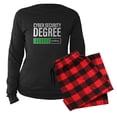 thumbnail image 1 of CafePress - Cyber Security Degree Loading - Women's Long Sleeve Dark Pajamas, 1 of 3