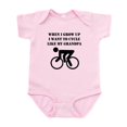 thumbnail image 1 of CafePress - Cycle Like My Grandpa Body Suit - Baby Light Bodysuit, Size Newborn - 24 Months, 1 of 4
