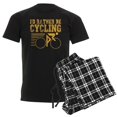 thumbnail image 1 of CafePress - Cycling Men's Dark Pajamas - Men's Dark Loose Fit Cotton Pajama Set, 1 of 7
