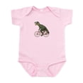 thumbnail image 1 of CafePress - Cycling Tyrannosaurus Rex Infant Bodysuit - Baby Light Bodysuit, Size Newborn - 24 Months, 1 of 4