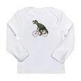 thumbnail image 1 of CafePress - Cycling Tyrannosaurus Rex Long Sleeve Infant T Shi - Long Sleeve Infant T-Shirt, 1 of 2