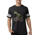 thumbnail image 1 of CafePress - Cycling Tyrannosaurus Rex T Shirt - Mens Football Shirt, 1 of 4