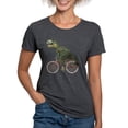 thumbnail image 1 of CafePress - Cycling Tyrannosaurus Rex T Shirt - Womens Tri-blend T-Shirt, 1 of 4