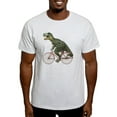 thumbnail image 1 of CafePress - Cycling Tyrannosaurus Rex White T Shirt - Men's Classic Graphic T-Shirt, 1 of 4