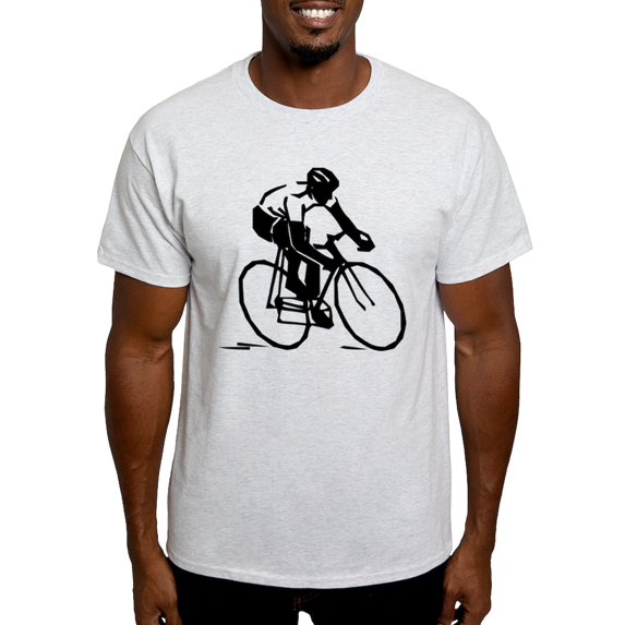CafePress - Cyclist Light T Shirt - Light T-Shirt - CP
