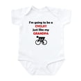 thumbnail image 1 of CafePress - Cyclist Like My Grandpa Body Suit - Baby Light Bodysuit, Size Newborn - 24 Months, 1 of 4
