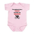 thumbnail image 1 of CafePress - Cyclist Like My Grandpa Body Suit - Baby Light Bodysuit, Size Newborn - 24 Months, 1 of 4