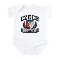 thumbnail image 1 of CafePress - Czech Republic Infant Bodysuit - Baby Light Bodysuit, Size Newborn - 24 Months, 1 of 4
