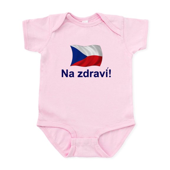 CafePress - Czechcheers Body Suit - Baby Light Bodysuit, Size Newborn - 24 Months