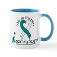 thumbnail image 1 of CafePress - D Daughter Mugs - 11 oz Ceramic Mug - Novelty Coffee Tea Cup, 1 of 4