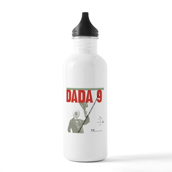 CafePress - DADA Day, Salute Stainless Water Bottle 1 - Stainless Steel Water Bottle, Sports Bottle, 1.0L