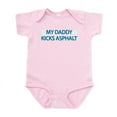 thumbnail image 1 of CafePress - DADDDYASPHALT Body Suit - Baby Light Bodysuit, Size Newborn - 24 Months, 1 of 4