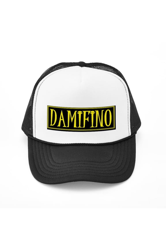 - DAMIFINO - Adjustable Unisex Printed Trucker Hat with Mesh Back