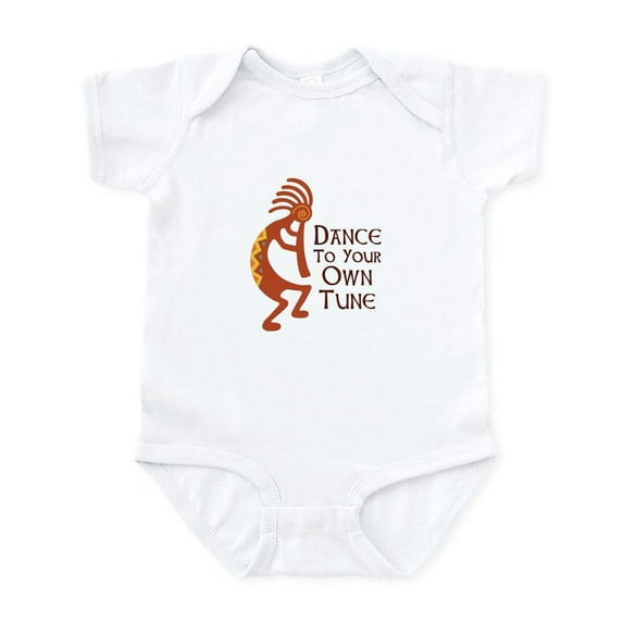 CafePress - DANCE TO YOUR OWN TUNE Body Suit - Baby Light Bodysuit, Size Newborn - 24 Months