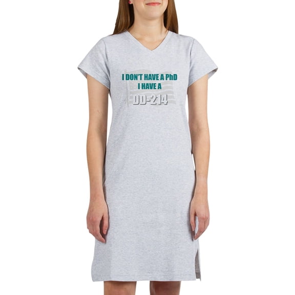 CafePress - DD 214 Phd DD214 T Shirt - Women's Nightshirt