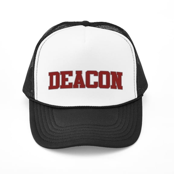 CafePress - DEACON Design - Adjustable Unisex Printed Trucker Hat with Mesh Back