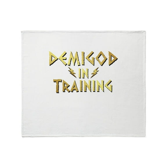 CafePress - DEMIGOD In TRAINING Throw Blanket - Soft Fleece Throw Blanket, 50"x60" for All Ages