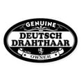 thumbnail image 1 of CafePress - DEUTSCH DRAHTHAAR Oval Sticker - Sticker (Oval), 1 of 1