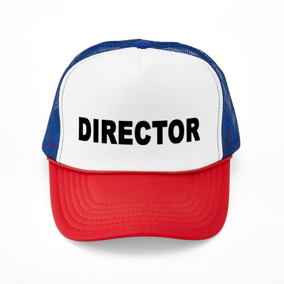CafePress - DIRECTOR - Adjustable Unisex Printed Trucker Hat with Mesh Back