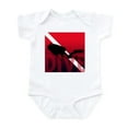 thumbnail image 1 of CafePress - DIVE Infant Bodysuit - Baby Light Bodysuit, Size Newborn - 24 Months, 1 of 4