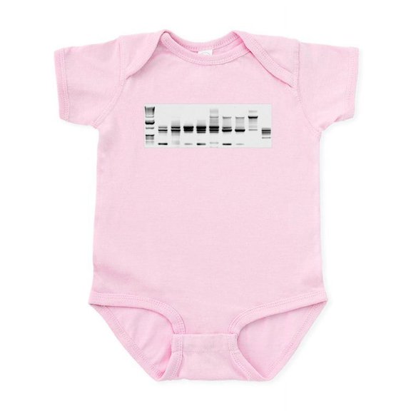CafePress - DNA Gel B/W Infant Bodysuit - Baby Light Bodysuit, Size Newborn - 24 Months