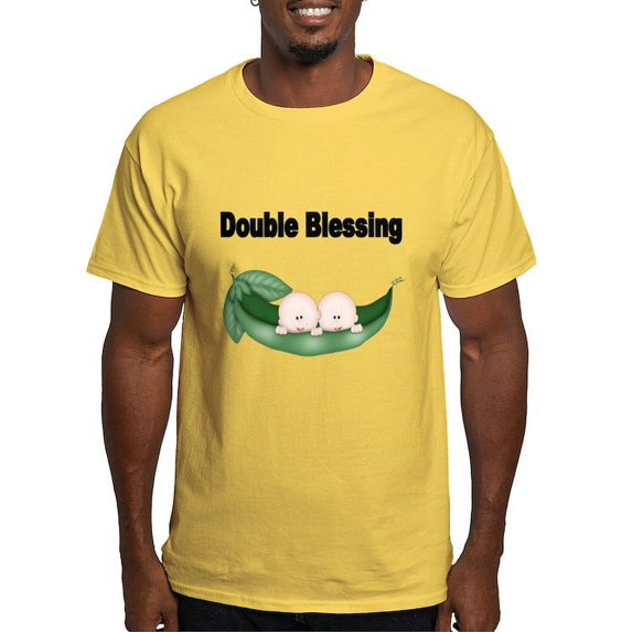 CafePress - DOUBLE BLESSING TWINS IN POD Men's Value T Shirt - Men's Classic Graphic T-Shirt