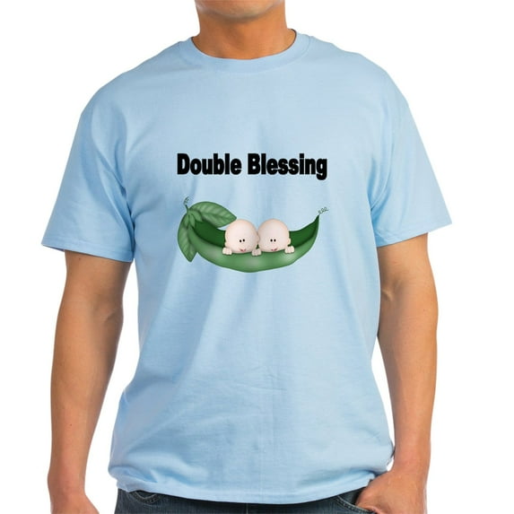 CafePress - DOUBLE BLESSING TWINS IN POD Men's Value T Shirt - Men's Classic Graphic T-Shirt