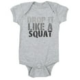 thumbnail image 1 of CafePress - DROP IT LIKE A SQUAT - Cute Infant Bodysuit Baby Romper, 1 of 1