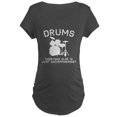 thumbnail image 1 of CafePress - DRUMS Maternity Dark T Shirt - Maternity Dark T-Shirt, 1 of 3