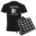 thumbnail image 1 of CafePress - DRUMS Men's Dark Pajamas - Men's Dark Loose Fit Cotton Pajama Set, 1 of 7