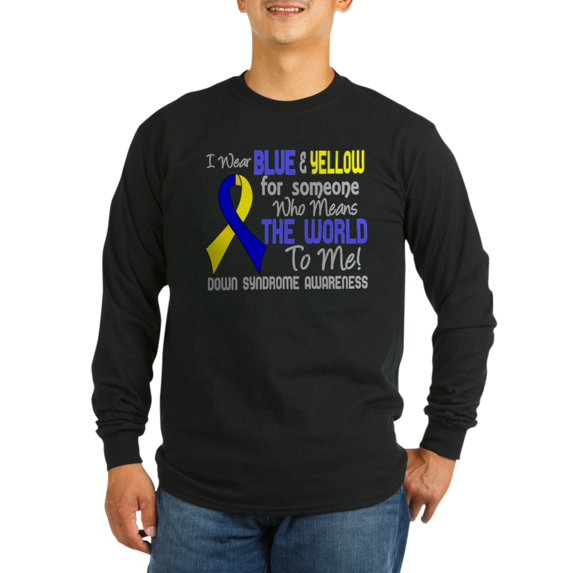 CafePress - DS Means World To Me 2 - Long Sleeve Dark T-Shirt