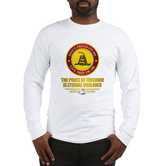 CafePress - (DTOM) The Price Of Freedom Long Sleeve T Shirt - Unisex Cotton Long Sleeve T-Shirt