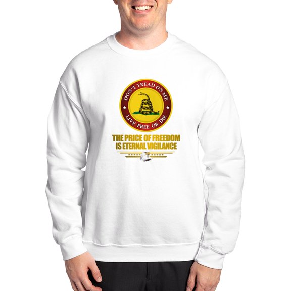 CafePress - (DTOM) The Price Of Freedom Sweatshirt - Crew Neck Sweatshirt