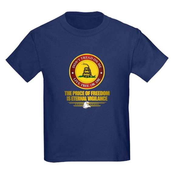 CafePress - (DTOM) The Price Of Freedom T Shirt - Dark T-Shirt Kids XS-XL