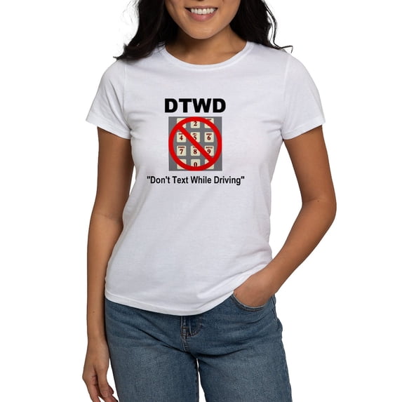CafePress - DTWD_3000X3000 Women's T Shirt - Women's Classic T-Shirt