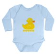 thumbnail image 1 of CafePress - DUCKIE Body Suit - Long Sleeve Cotton Baby Bodysuit, 1 of 4