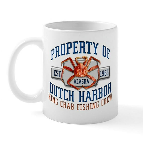 CafePress - DUTCH HARBOR CRABBING Mug - 11 oz Ceramic Mug - Novelty Coffee Tea Cup