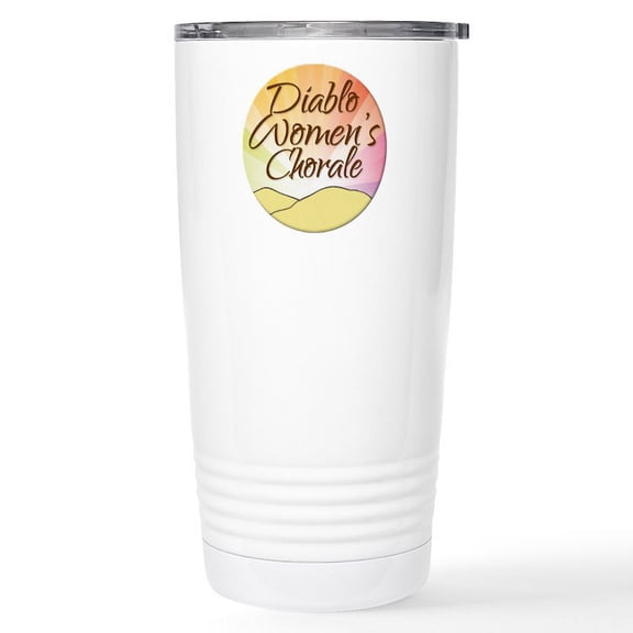 CafePress - DWC Logo Stainless Steel Travel Mug - Insulated Stainless Steel Travel Tumbler 20 oz.