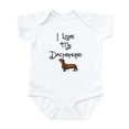 thumbnail image 1 of CafePress - Dachshund 1 Infant Bodysuit - Baby Light Bodysuit, Size Newborn - 24 Months, 1 of 4