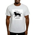 thumbnail image 1 of CafePress - Dachshund Chart Light T Shirt - Men's Classic Graphic T-Shirt, 1 of 4