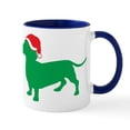 thumbnail image 1 of CafePress - Dachshund Christmas - 11 oz Ceramic Mug - Novelty Coffee Tea Cup, 1 of 4