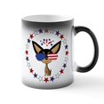 thumbnail image 1 of CafePress - Dachshund Dog USA Patriotic - 11 oz Color Changing Magic Mug, 1 of 6