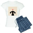 thumbnail image 1 of CafePress - Dachshund Love - Women's Light Pajamas, 1 of 4