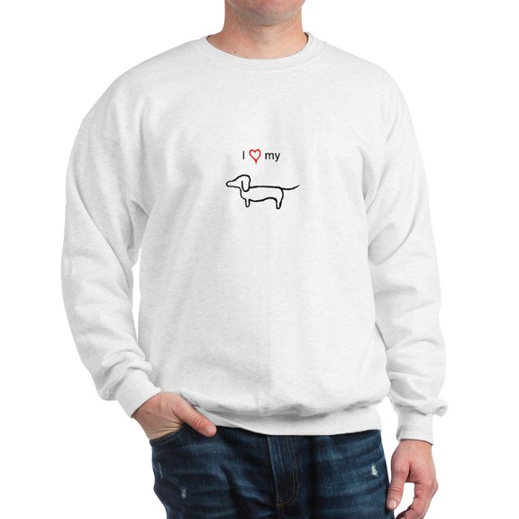 CafePress - Dachshund Lover Sweatshirt - Crew Neck Sweatshirt