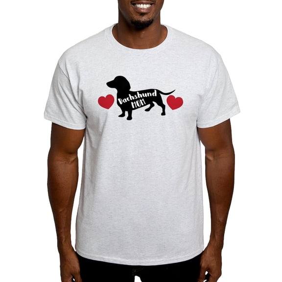 CafePress - Dachshund Mom Light T Shirt - Men's Classic Graphic T-Shirt