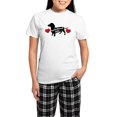 thumbnail image 1 of CafePress - Dachshund Mom Women's Light Pajamas - Women's Short Sleeve Print T-Shirt and Pants Light Cotton Pajama Set, 1 of 7