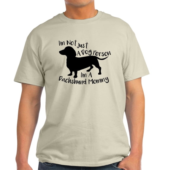 CafePress - Dachshund Mommy Light T Shirt - Men's Classic Graphic T-Shirt