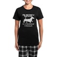 thumbnail image 1 of CafePress - Dachshund Mommy Women's Dark Pajamas - Women's Short Sleeve Print T-Shirt and Pants Dark Cotton Pajama Set, 1 of 7