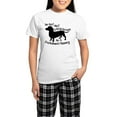 thumbnail image 1 of CafePress - Dachshund Mommy Women's Light Pajamas - Women's Short Sleeve Print T-Shirt and Pants Light Cotton Pajama Set, 1 of 7